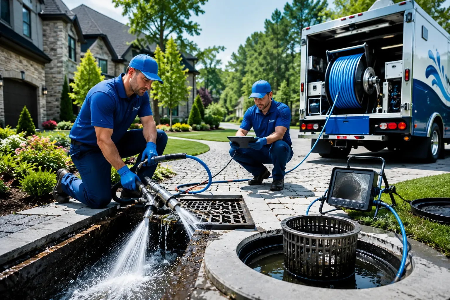 Local outdoor drain cleaning professionals in Bussey, IA